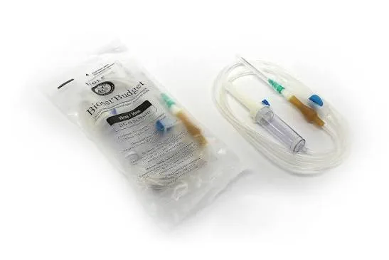 Система Bioset Budget для вливания инфузионных растворов с иглой 21G